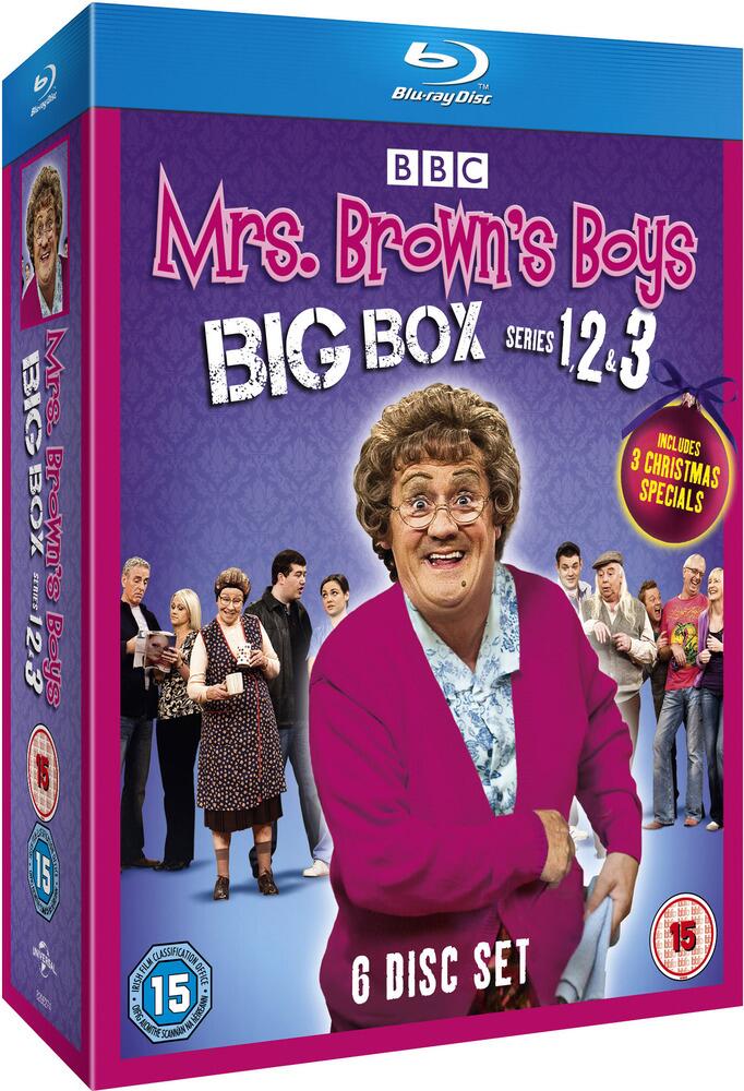 Mrs Browns Boys Series 1 to 3 Blu-Ray