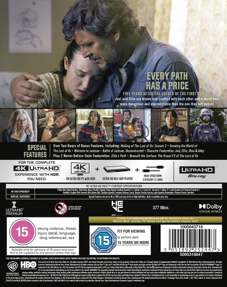 The Last Of Us Season 2 4K Ultra HD