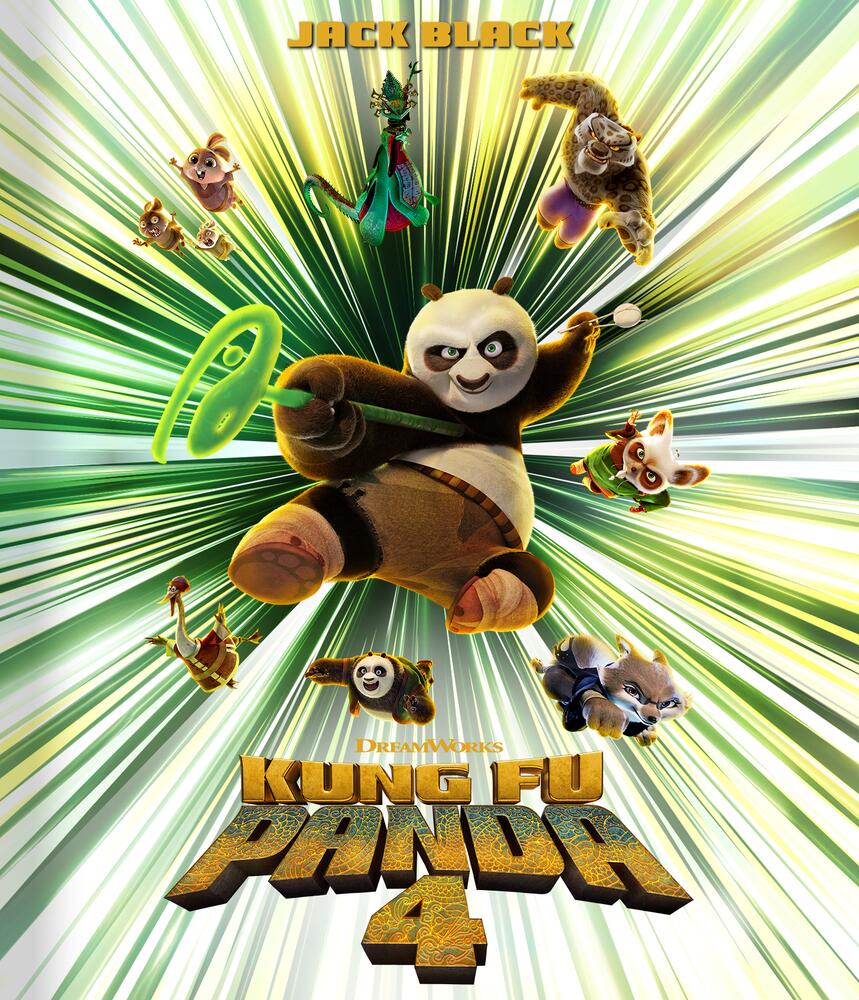 Kung Fu Panda 4 Blu-Ray