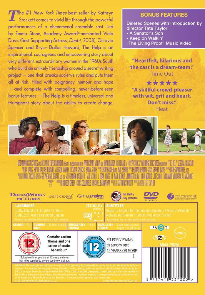 The Help DVD