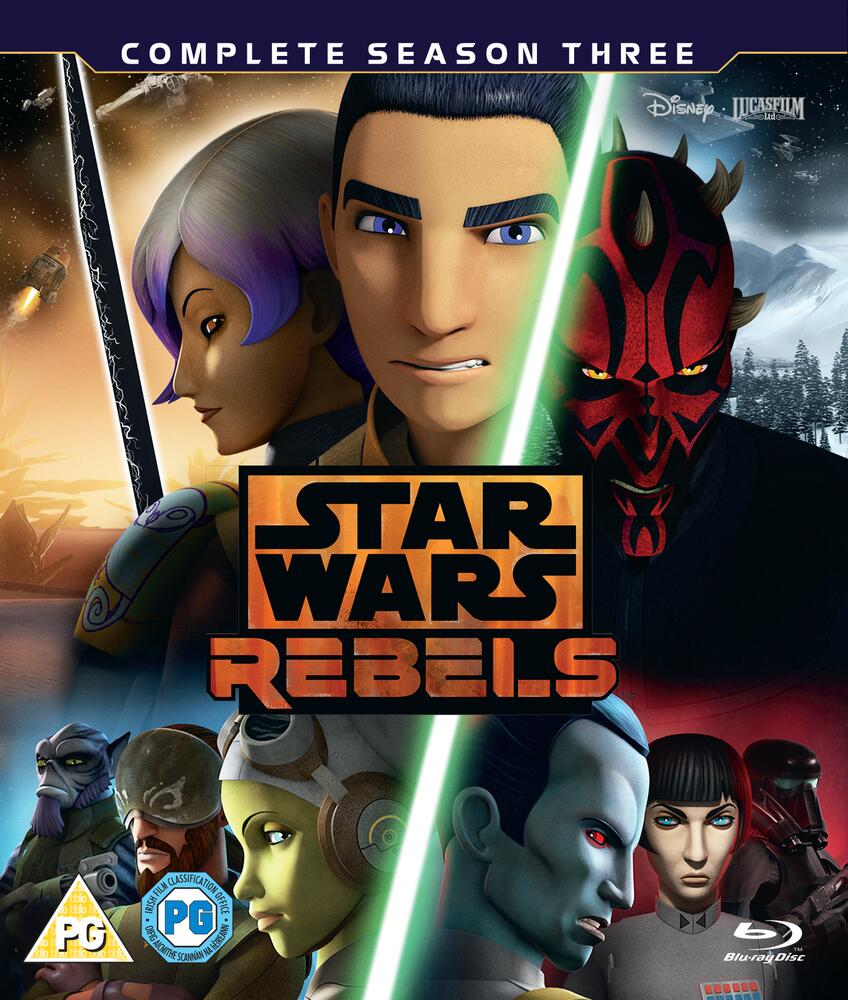 Star Wars Rebels Season 3 Blu-Ray