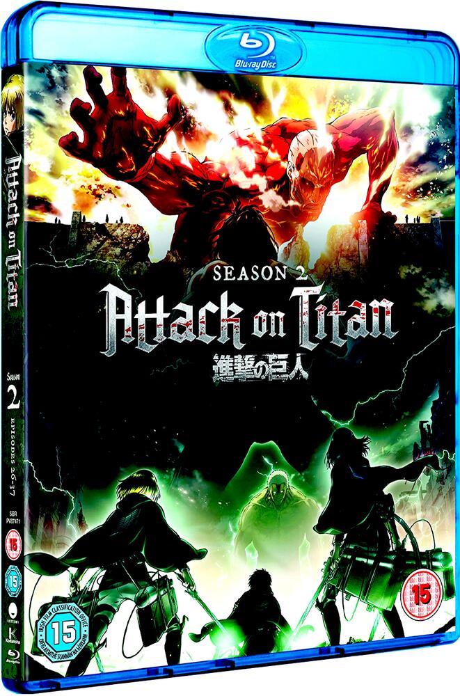 Attack On Titan Season 2 Blu-Ray