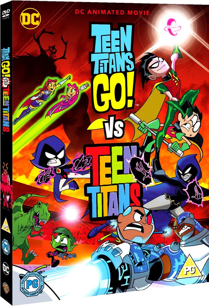 Teen Titans Go! Vs. Teen Titans DVD