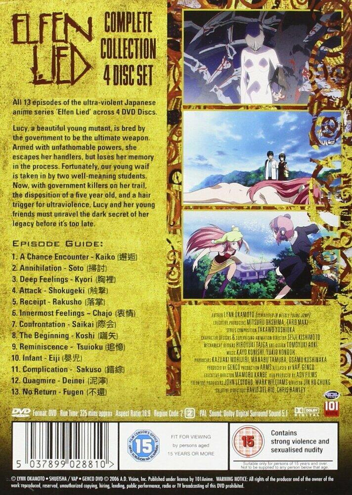 Elfen Lied - Complete Collection - Anime Legends DVD