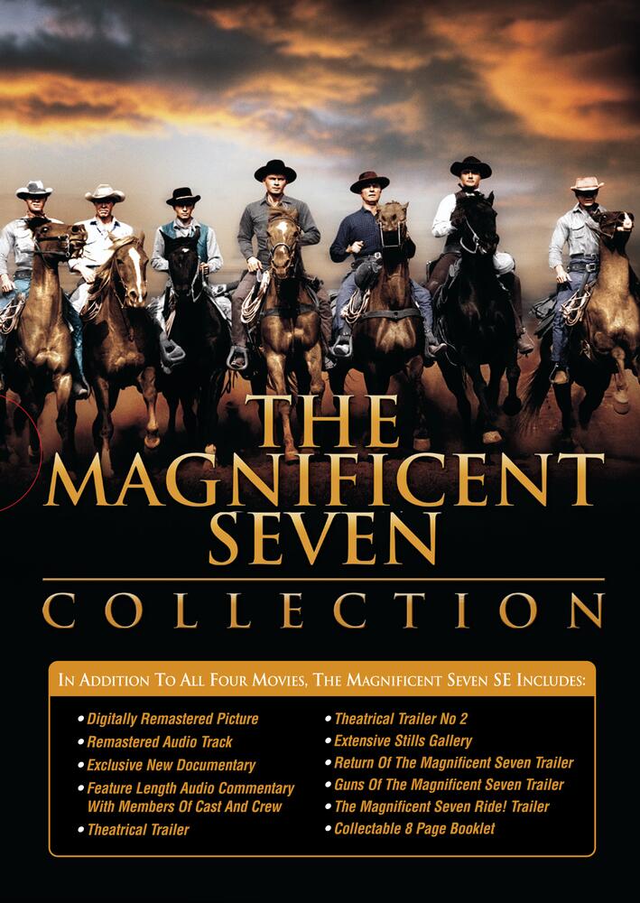 The Magnificent Seven Movie Collection (4 Fims) DVD