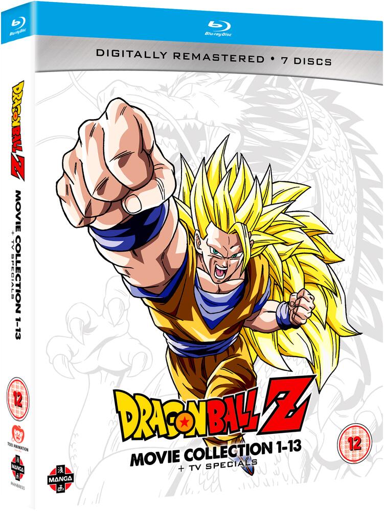 Dragon Ball Z Movie Complete Collection - Movies 1 to 13 + TV Specials Blu-Ray