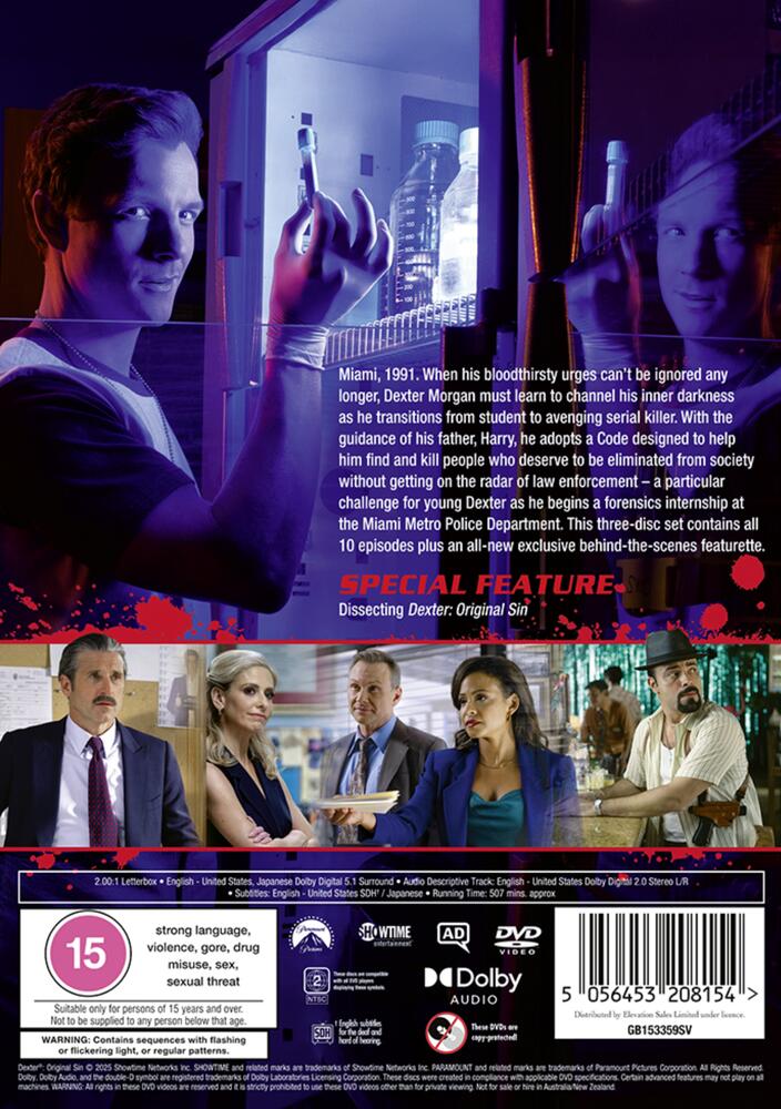 Dexter - Original Sin Season 1 DVD