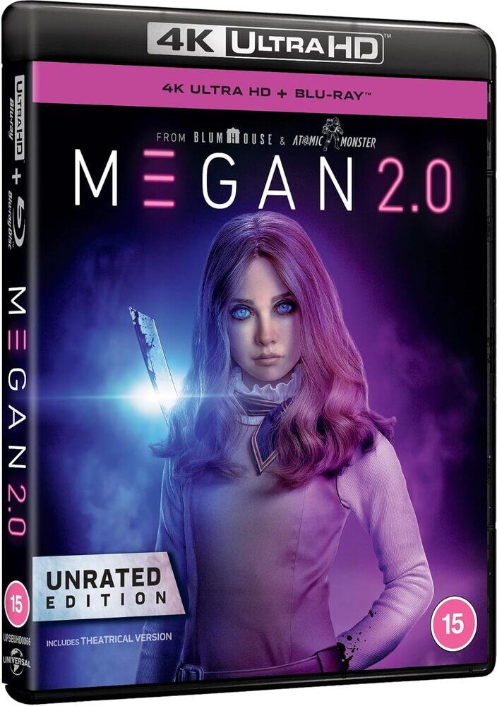 M3gan 2.0 (Aka Megan) 4K Ultra HD + Blu-Ray