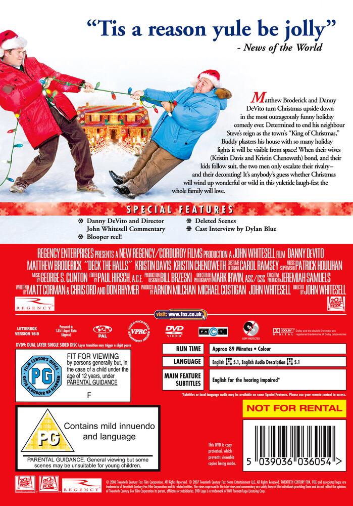 Deck The Halls DVD
