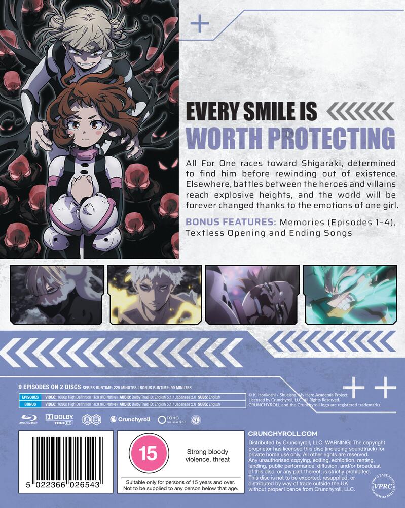 My Hero Academia Season 7 Part 2 Blu-Ray
