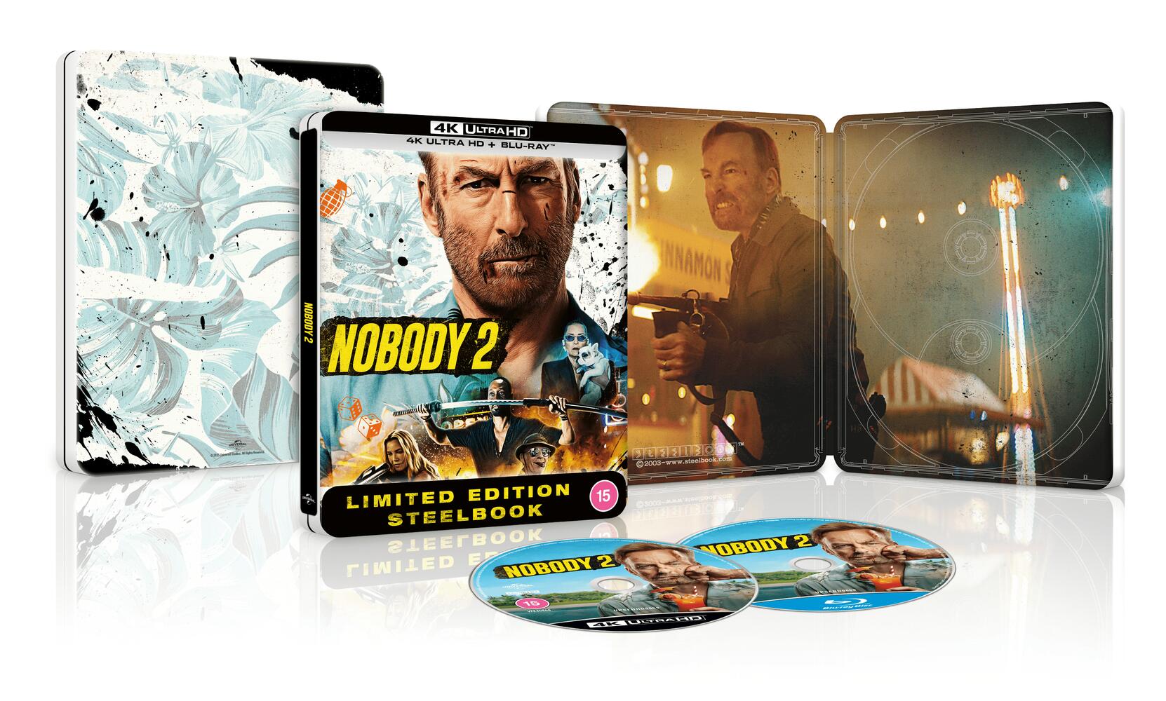 Nobody 2 Limited Edition Steelbook 4K Ultra HD + Blu-Ray