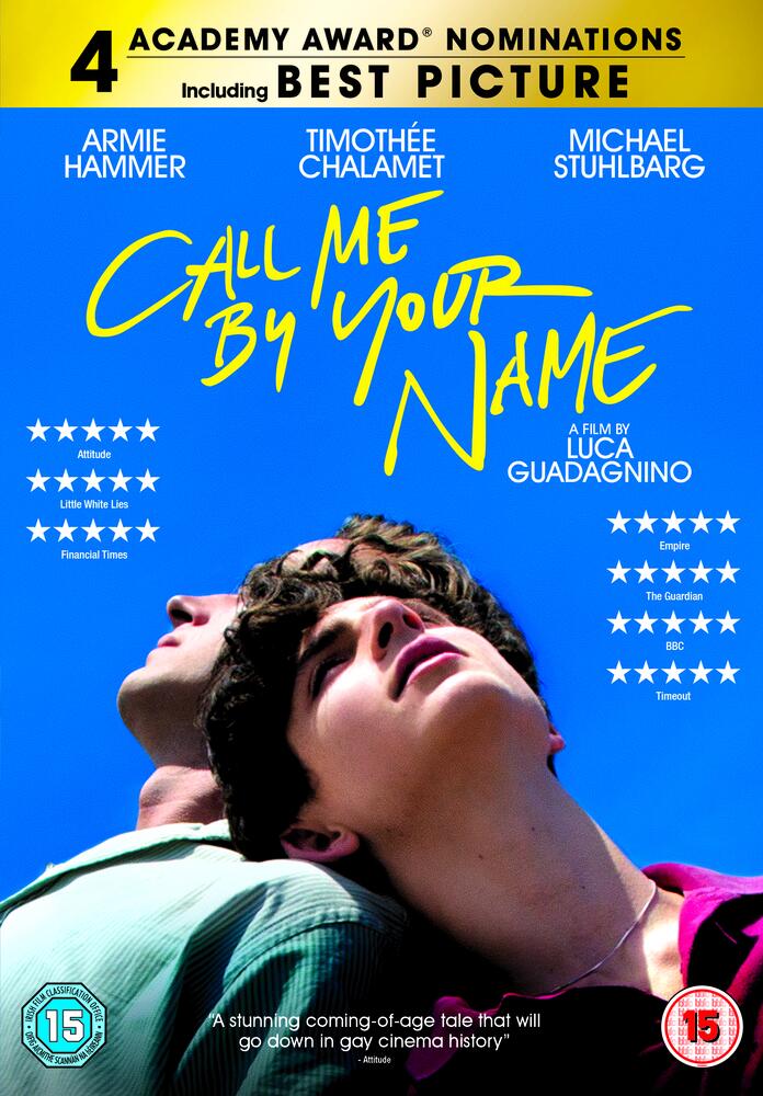 Call Me By Your Name DVD