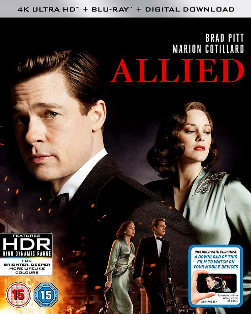 Allied 4K Ultra HD + Blu-Ray