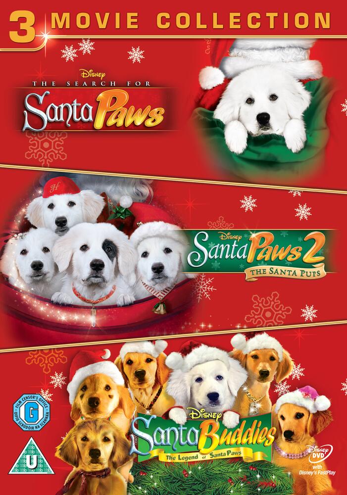 The Search For Santa Paws / Santa Paws - The Santa pups / Santa Buddies DVD