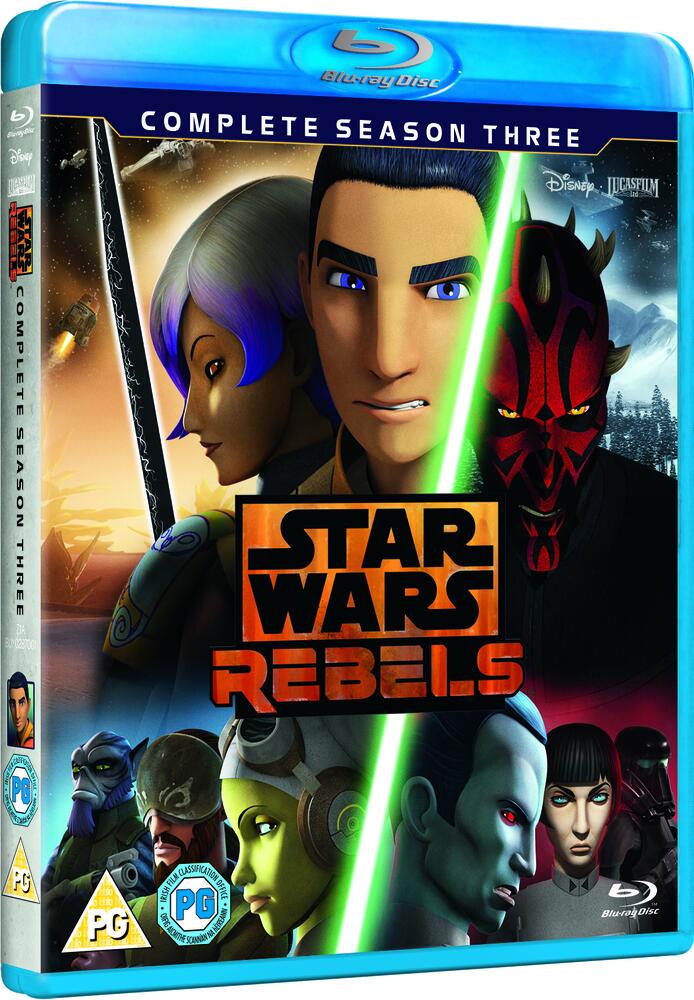 Star Wars Rebels Season 3 Blu-Ray