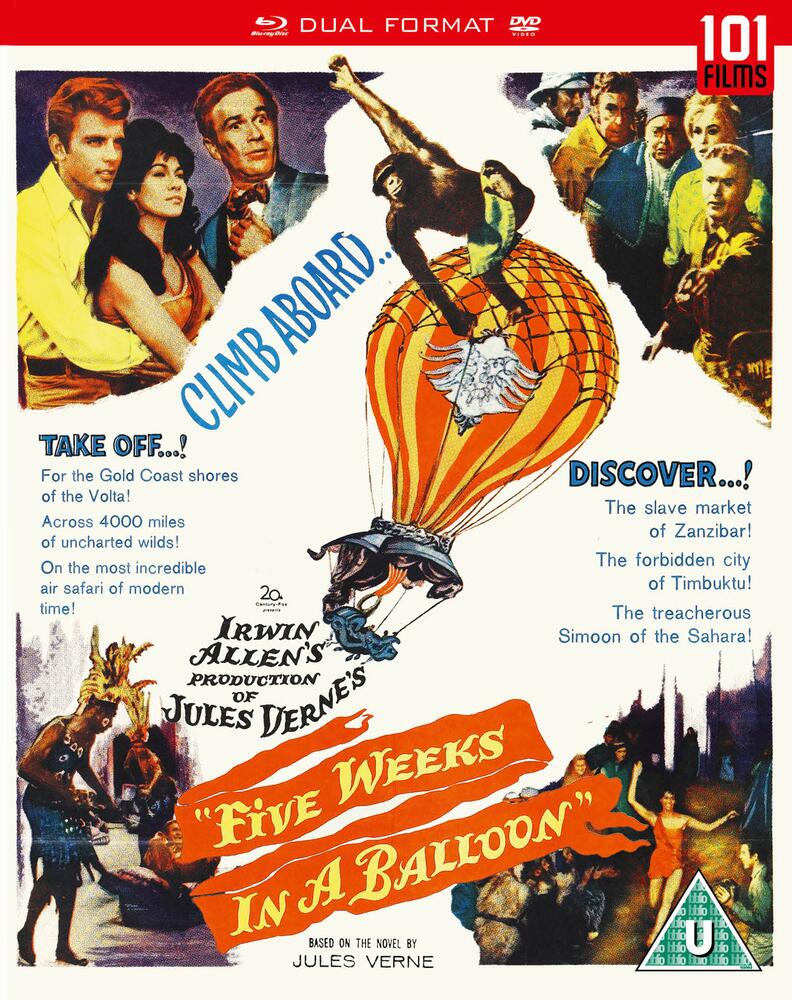 Five Weeks In A Balloon Blu-Ray + DVD