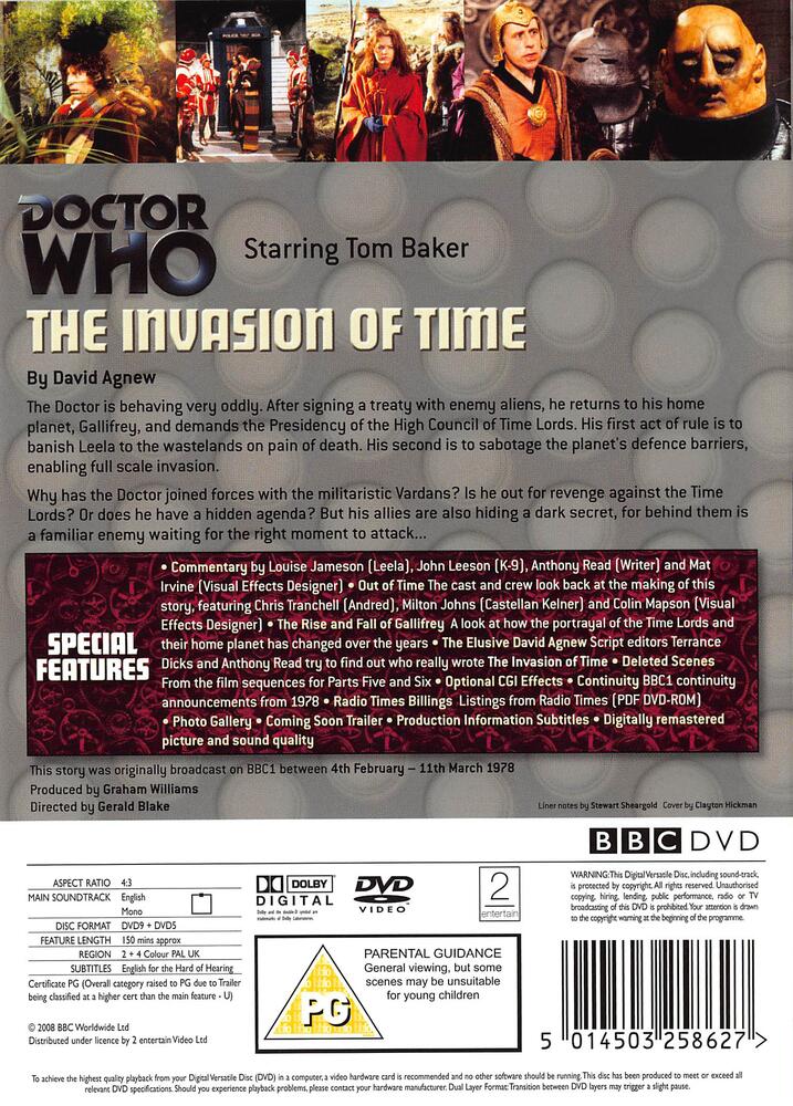 Doctor Who - The Invasion Of Time