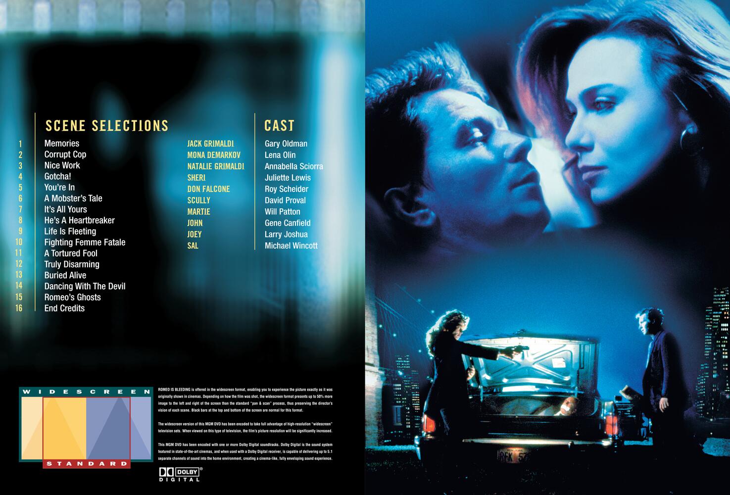 Romeo Is Bleeding DVD