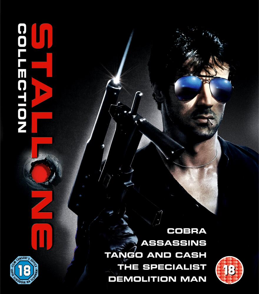 Stallone - Cobra / Assassins / Tango And Cash / The Specialist / Demolition Man Blu-Ray