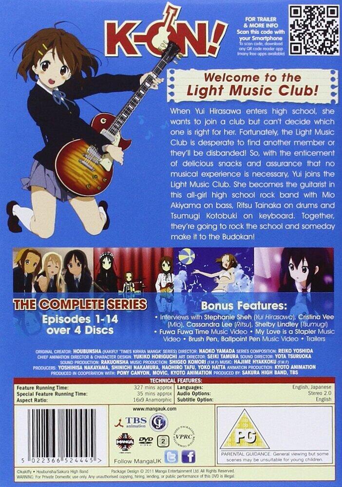 K-On - The Complete Series DVD