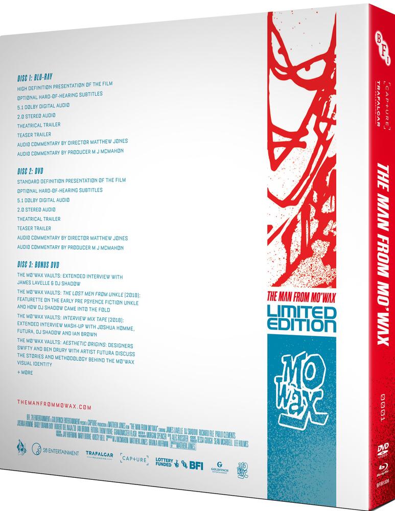 The Man From Mo'Wax DVD + Blu-Ray