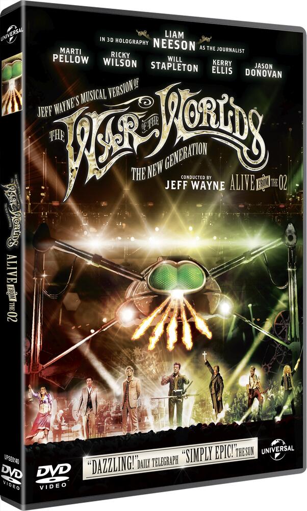Jeff Waynes Musical Version Of The War Of The Worlds - The New Generation DVD