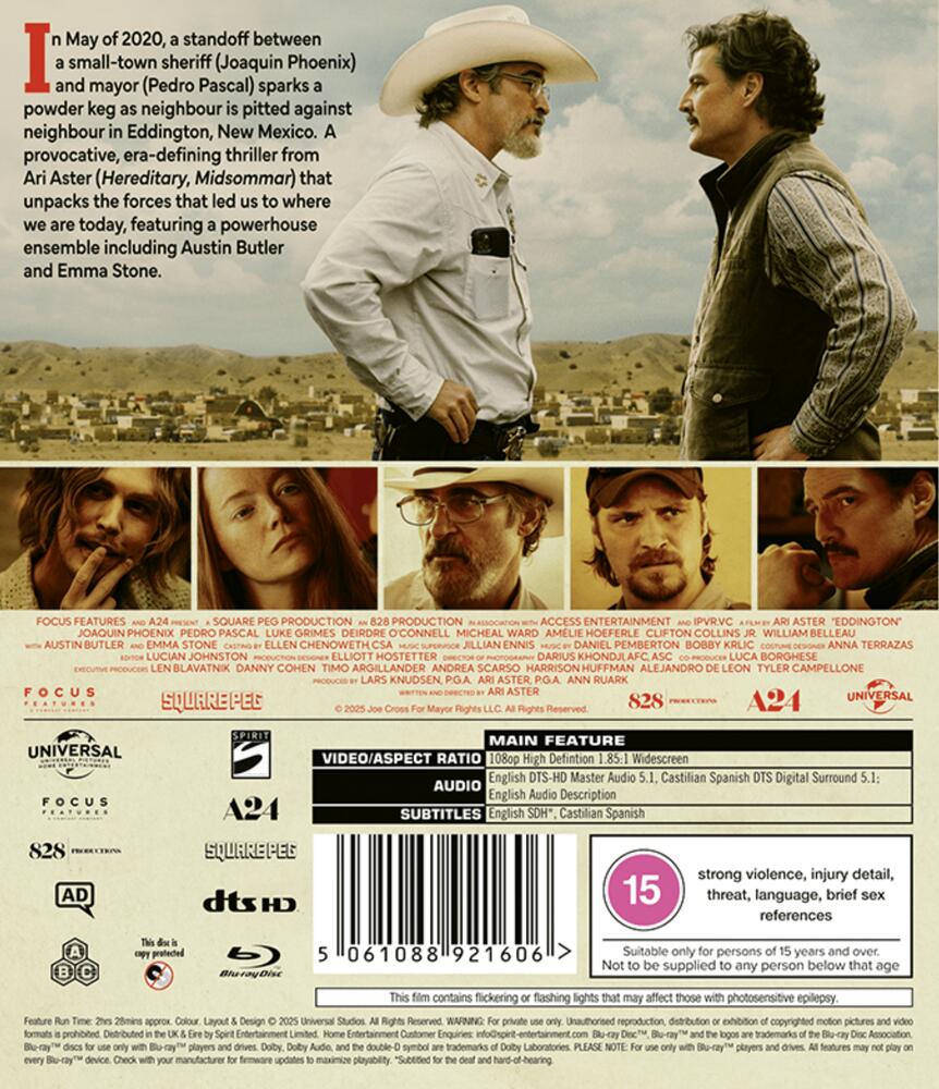 Eddington Blu-Ray