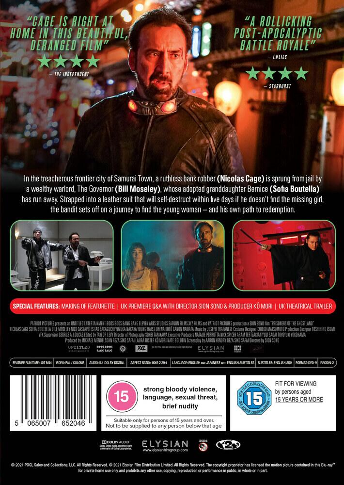 Prisoners Of The Ghostland DVD