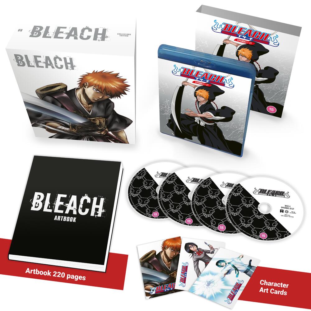 Bleach (Original) Episodes 1 to 27 Limited Collectors Edition Blu-Ray