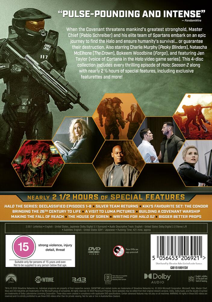 Halo Season 2 DVD
