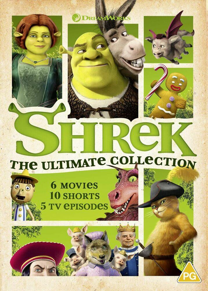 Shrek Ultimate Collection (6 Movies + 10 Shorts) DVD