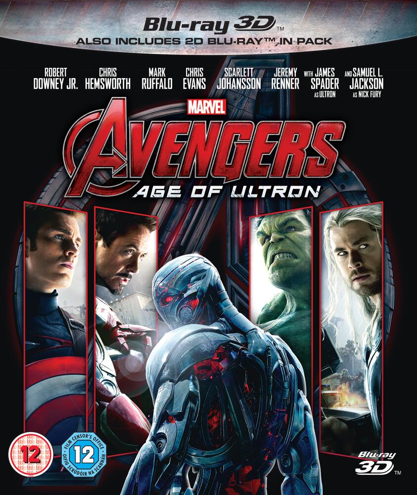 Avengers - Age Of Ultron 3D+2D Blu-Ray