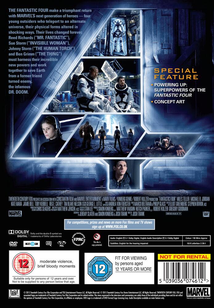 Fantastic Four DVD