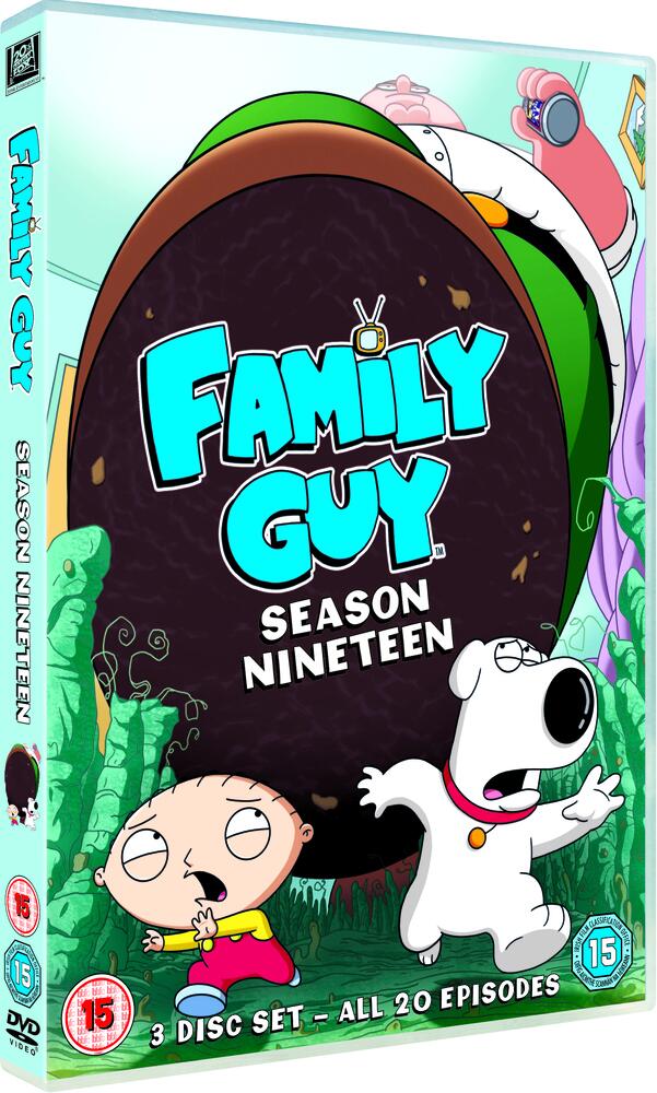 Family Guy Season 19 DVD