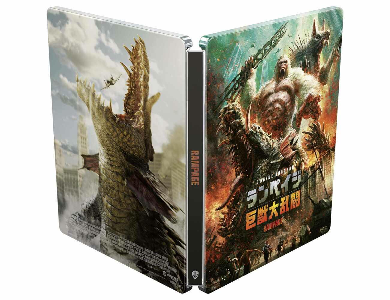 Rampage Steelbook 4K Ultra HD + Blu-Ray