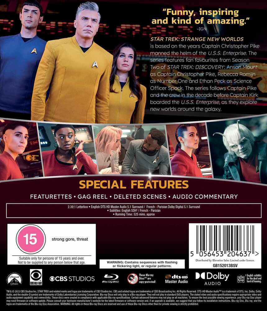 Star Trek - Strange New Worlds Season 1 Blu-Ray