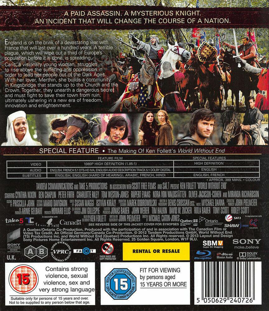 World Without End - Complete Mini Series Blu-Ray