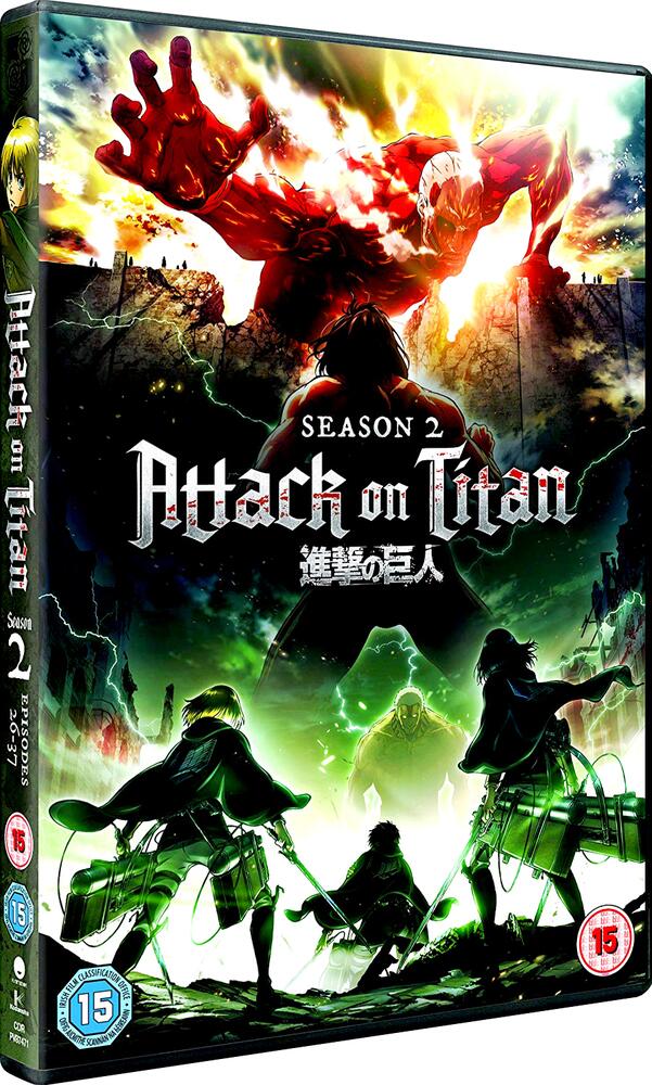 Attack On Titan Season 2 DVD