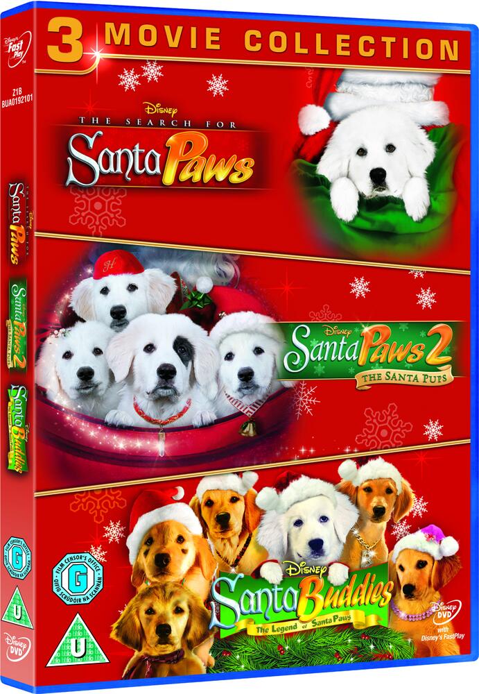 The Search For Santa Paws / Santa Paws - The Santa pups / Santa Buddies DVD