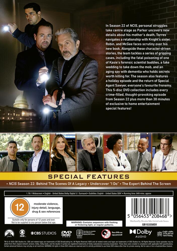NCIS Season 22 DVD