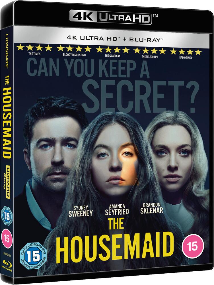 The Housemaid (2025) 4K Ultra HD + Blu-Ray