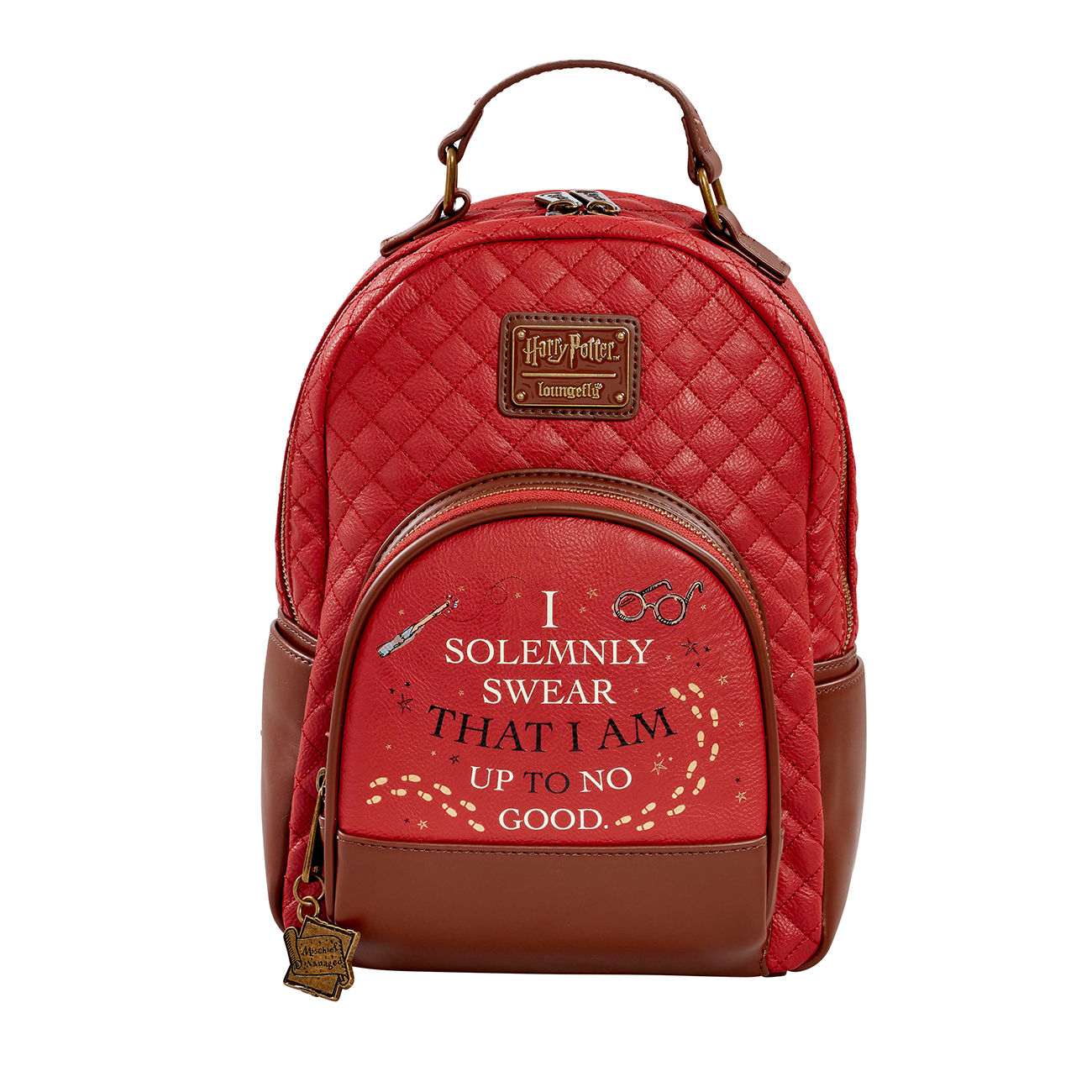 LOUNGEFLY Marauders Map Mini Backpack Harry Potter