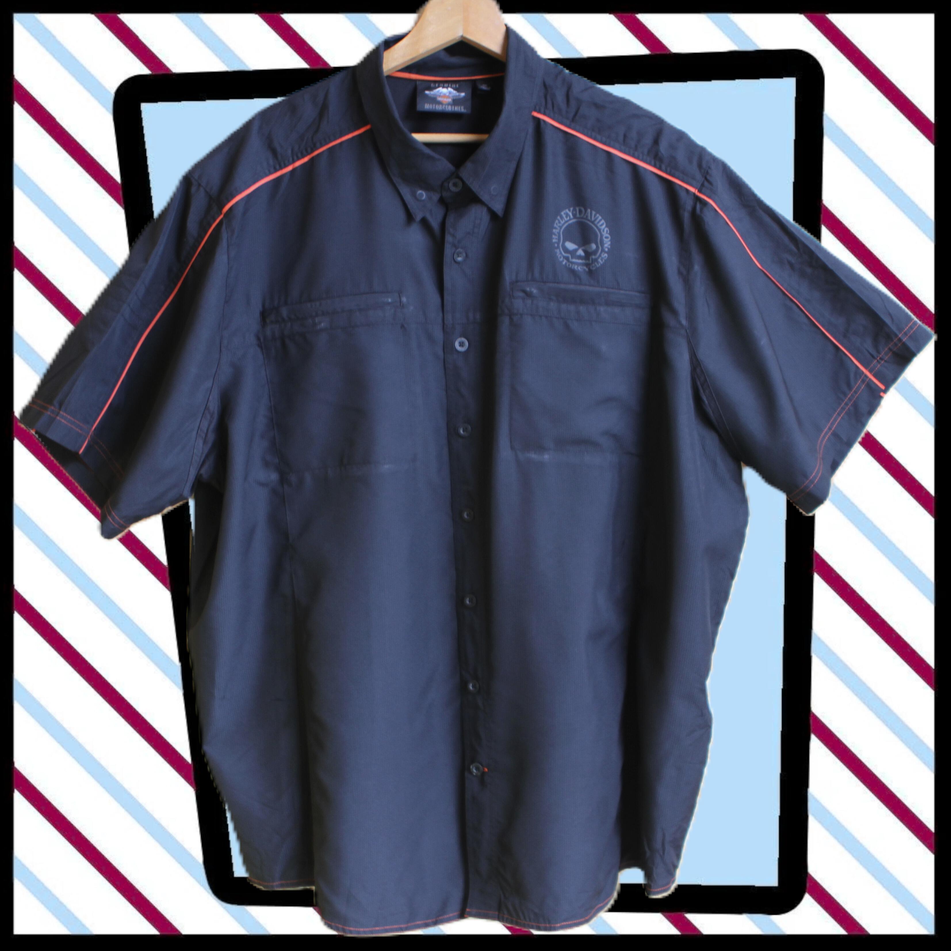 cool Harley-Davidson performance shirt in black