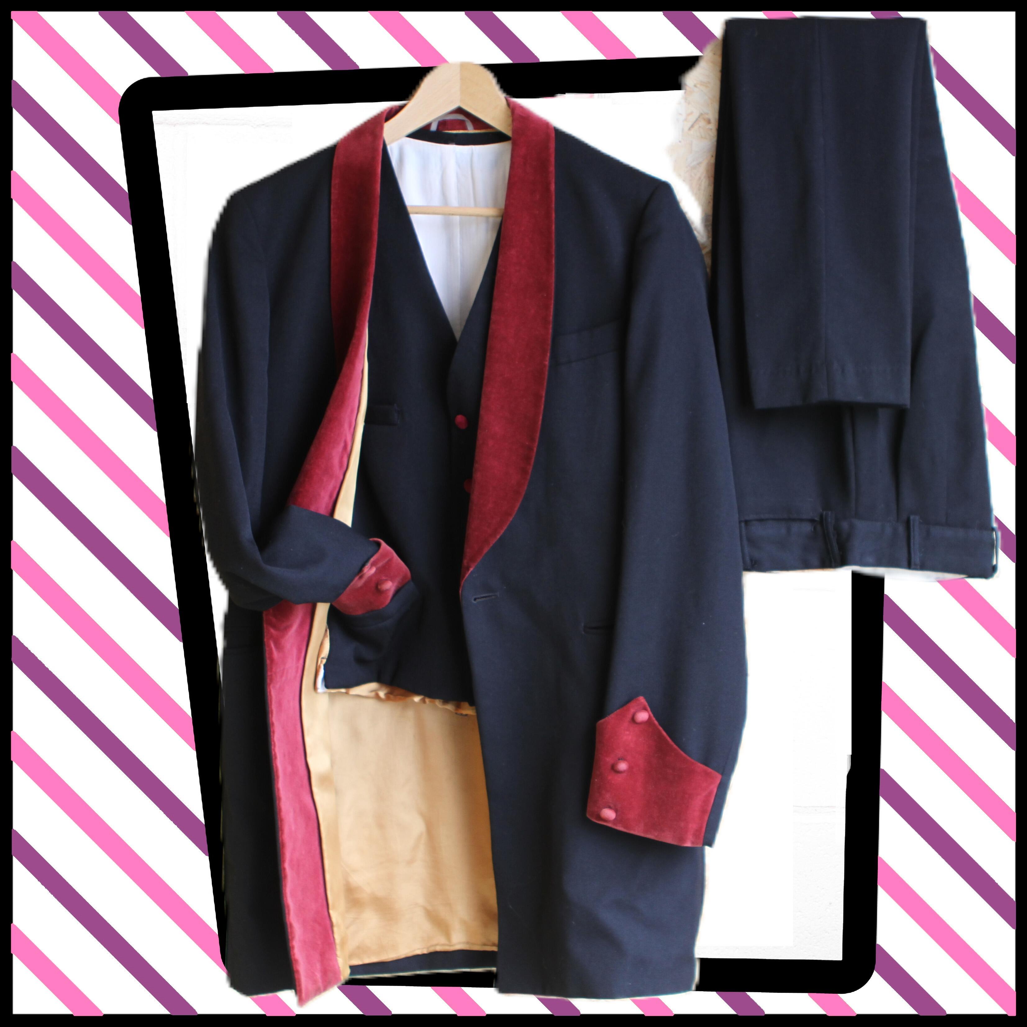 fabulous vintage teddy boy suit