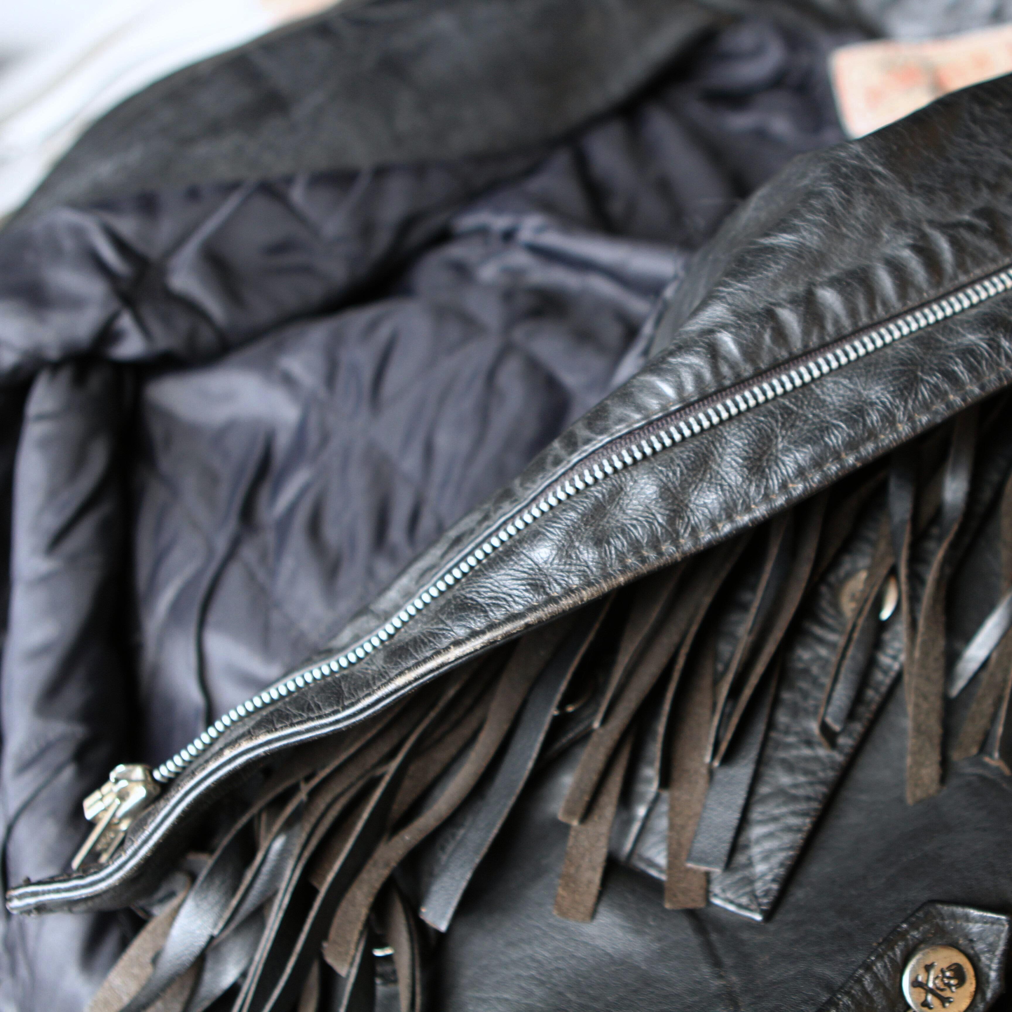 cool vintage La Rocka MexTex fringed western jacket