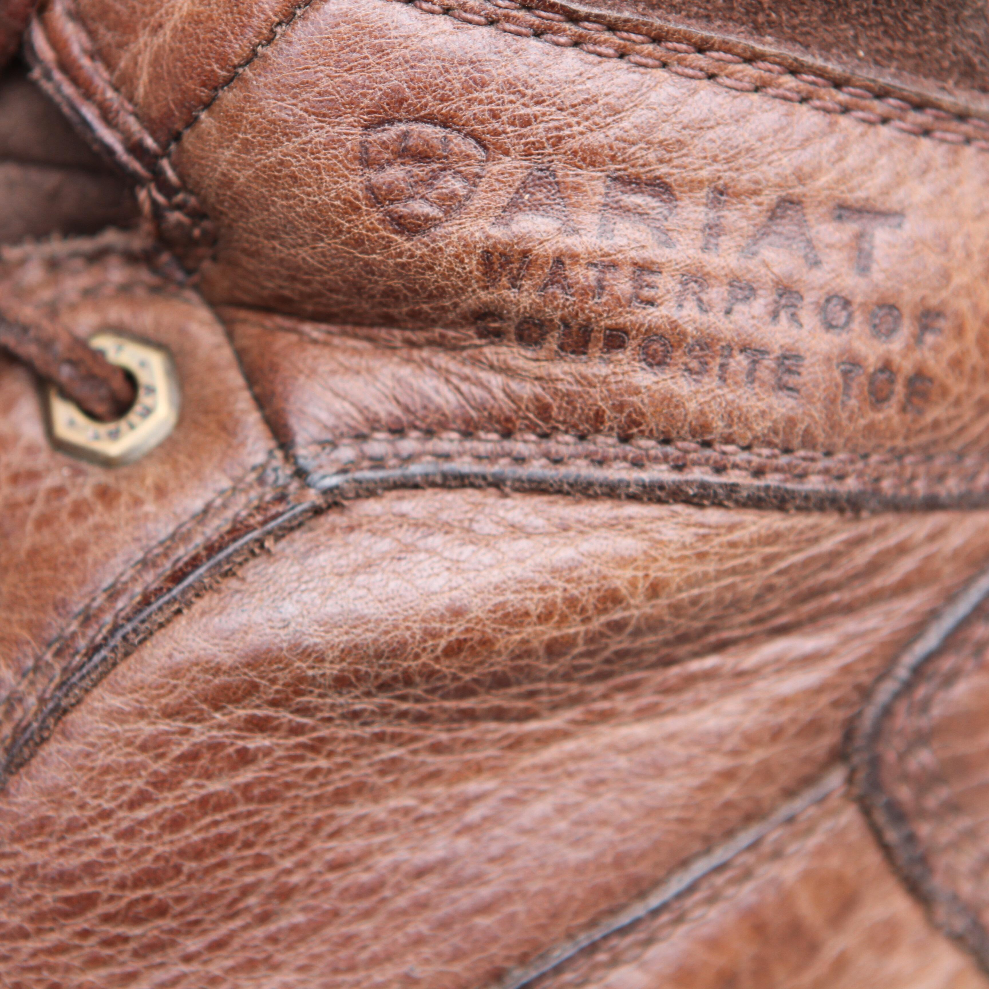 Tough Ariat Overdrive 8 inch square toe work boots- details
