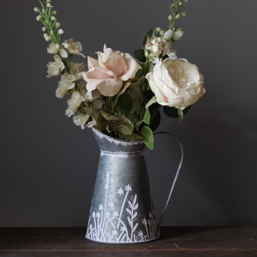 shabby chic jug Vase for flowers