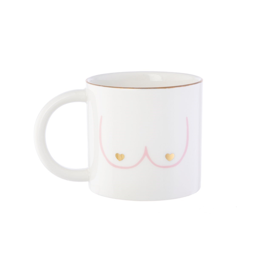 Boobies mug front
