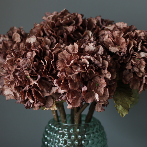 artificial hydrangea flowers