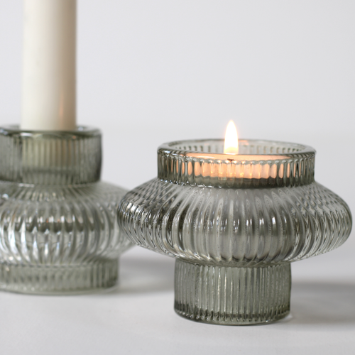 stylish reversible candle holders